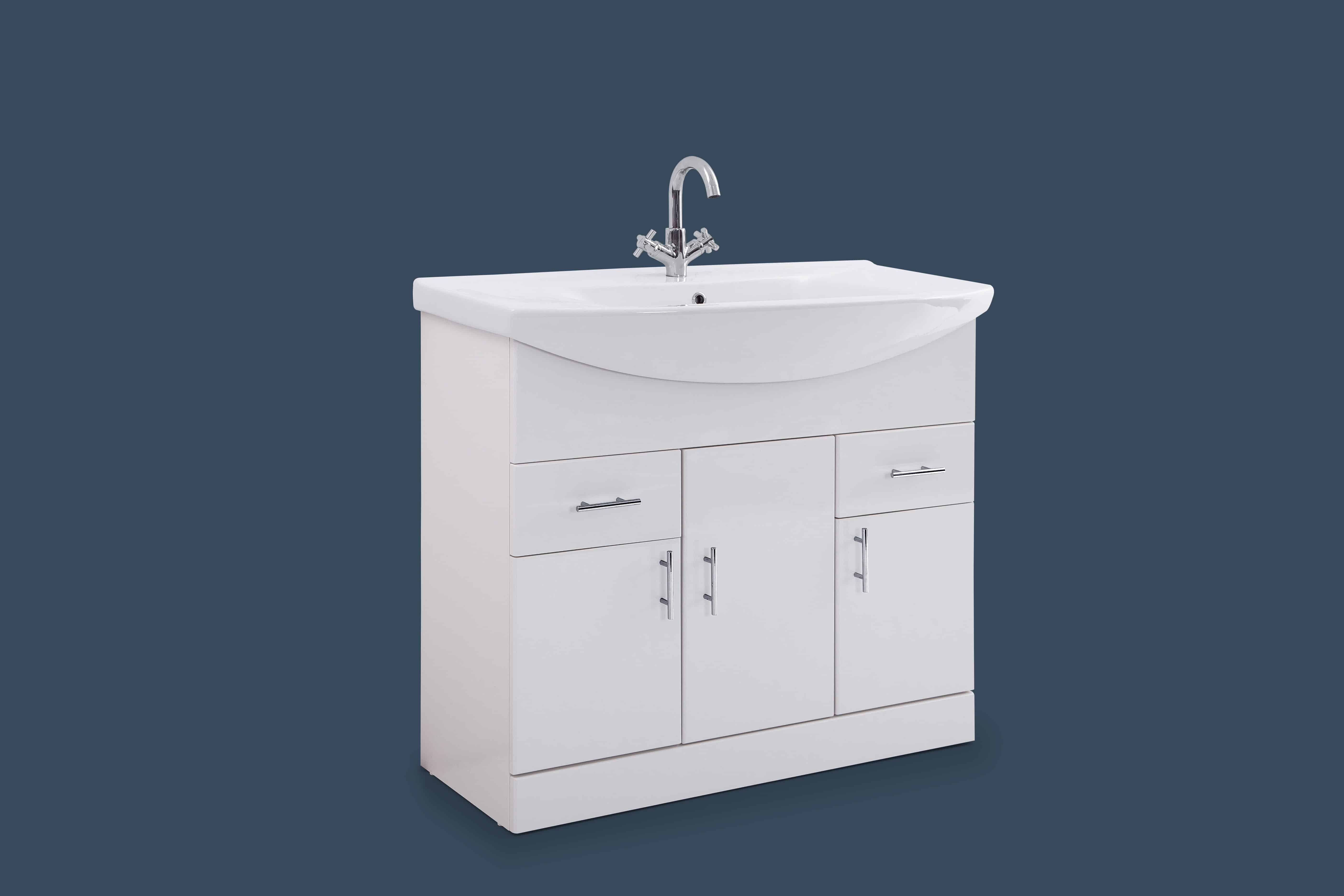 Moderna 970mm Basin Unit Bathroom Heating Leading Supplier In Ireland Niko Bathrooms