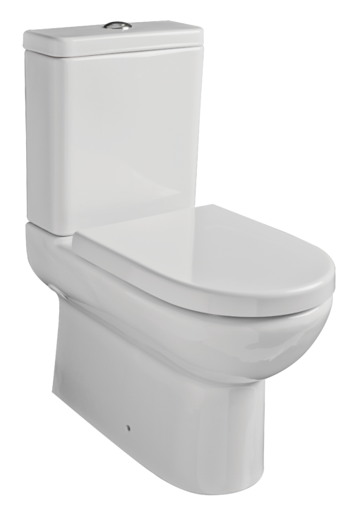 KOMPACT FULLY-SHROUDED PAN. CISTERN & SOFT-CLOSE SEAT & COVER ...