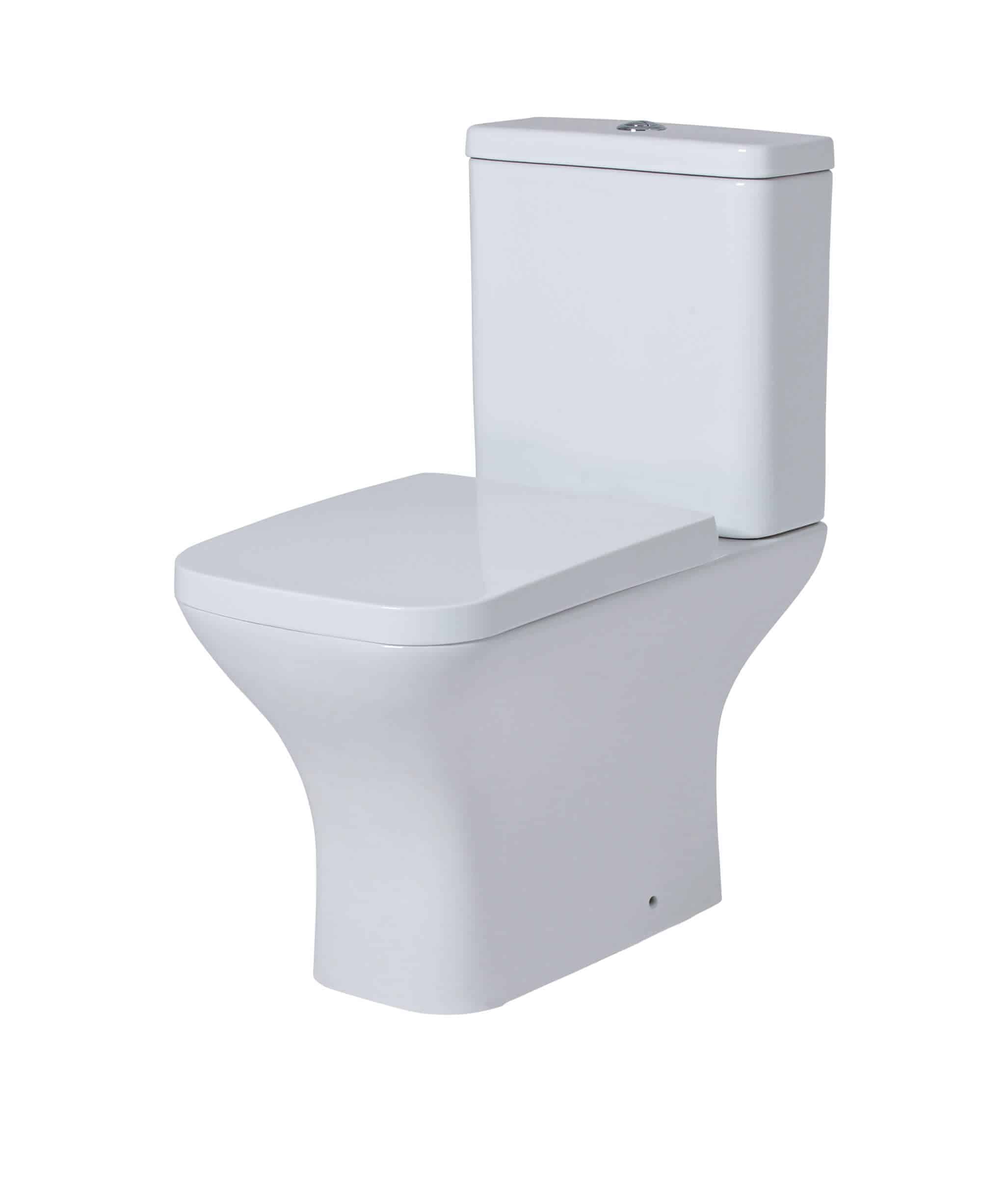 Synq Short Projection Pan, Cistern & Soft Close Seat & Cover