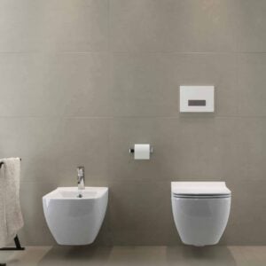 SIAMP Wall-Hung Pan Support Frame C/W Dual Flush Plate Chrome (110-130cm) -  Bathroom & Heating leading supplier in Ireland - Niko Bathrooms