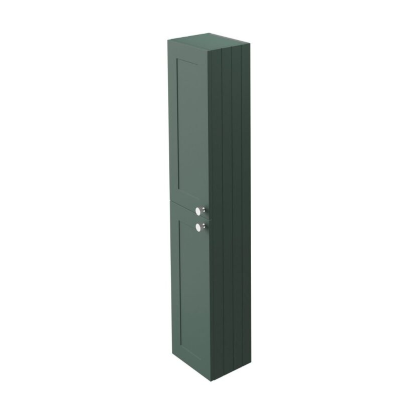 Clarity Boston Green 1500mm Wall Hung Side Cabinet