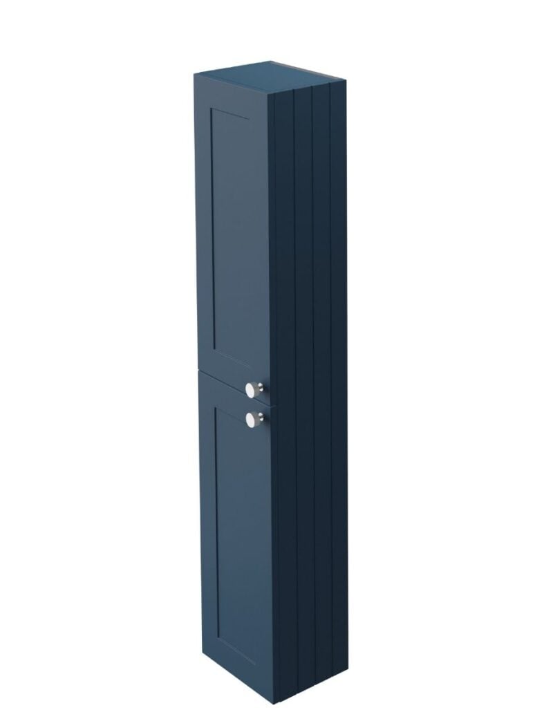Clarity Henley Blue 1500mm Wall Hung Side Cabinet